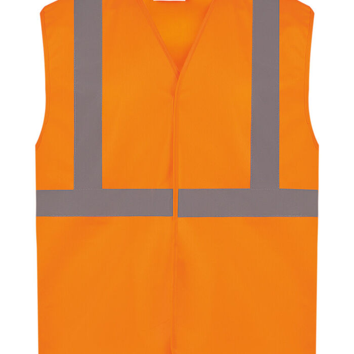 Hi-vis railway waistcoat class 2 (HVW118PE) Thumbnail
