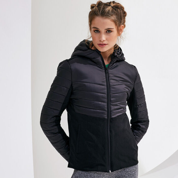 Women's TriDri® insulated hybrid jacket Thumbnail
