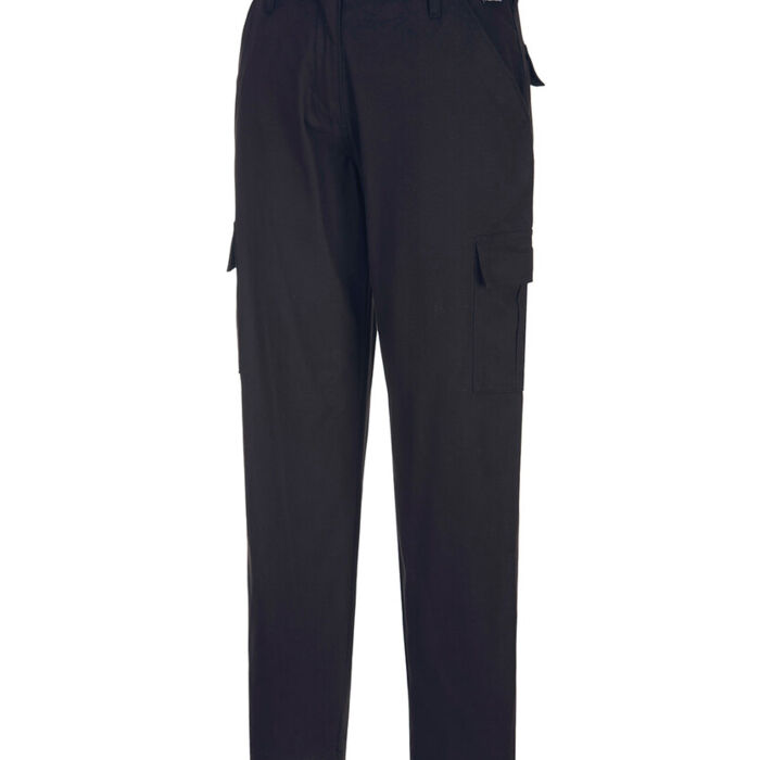 Women's stretch cargo trousers (S233) slim fit Thumbnail