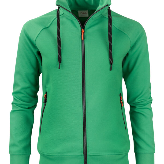 Ladies Jog Full Zip Sweatshirt Thumbnail