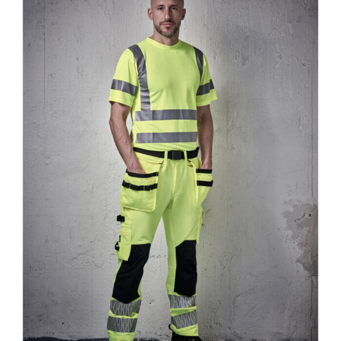 Craftsman Trousers Stretch Hi-Vis Thumbnail
