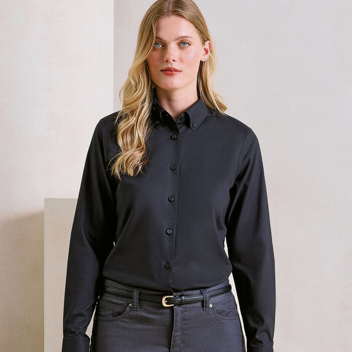 Women’s ‘Supreme’ Oxford long sleeve shirt Thumbnail