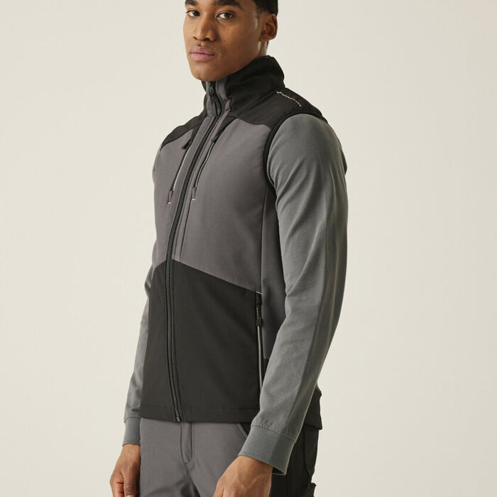 4-Tex stretch 3-layer softshell bodywarmer Thumbnail