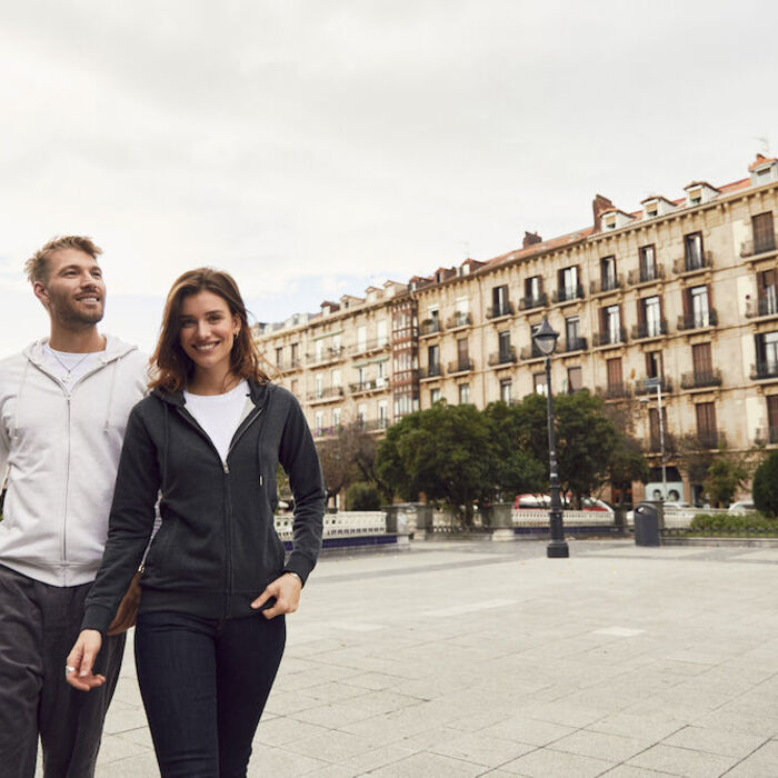 Clique Premium Organic Cotton Hoody Full Zip Thumbnail