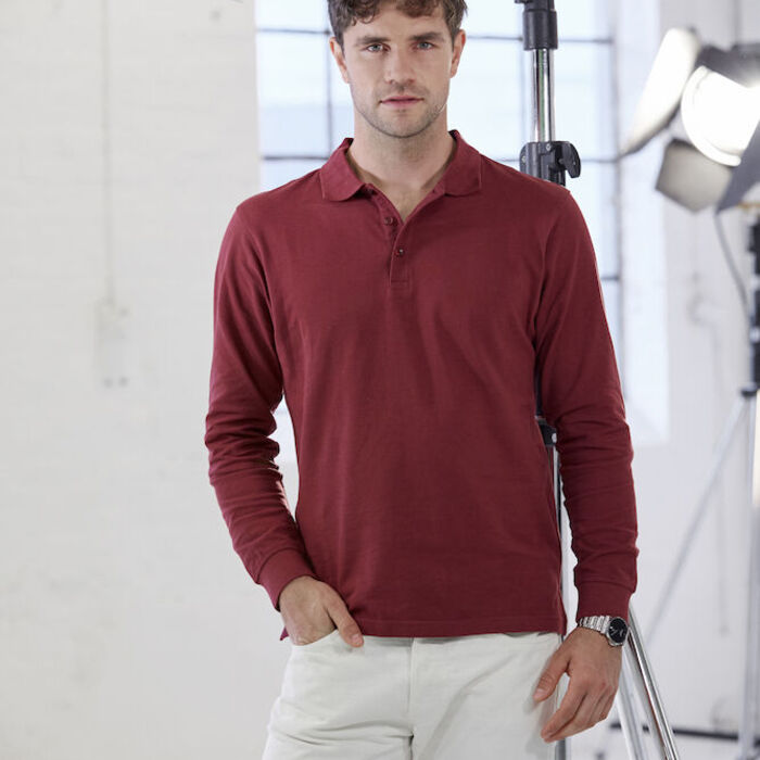 Clique Classic Lincoln L/S Polo Thumbnail