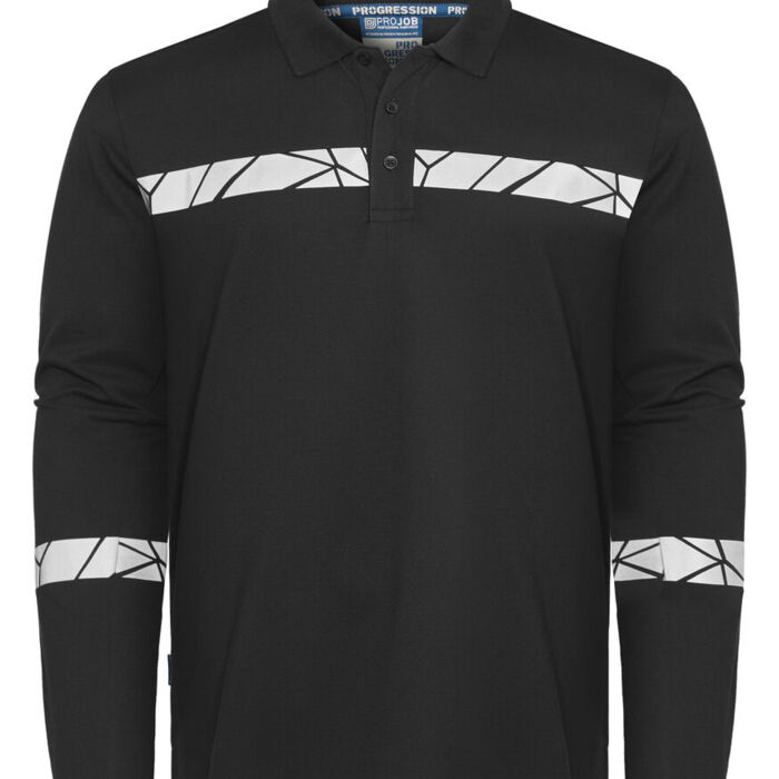 7004 PIQUE LONG SLEEVE7004 PIQUE LONG SLEEVE 9910-VIZ Thumbnail