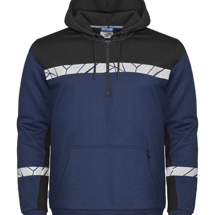 7104 HOODJACKET 1/2 ZIP7104 HOODJACKET 1/2 ZIP 9910-VIZ Thumbnail