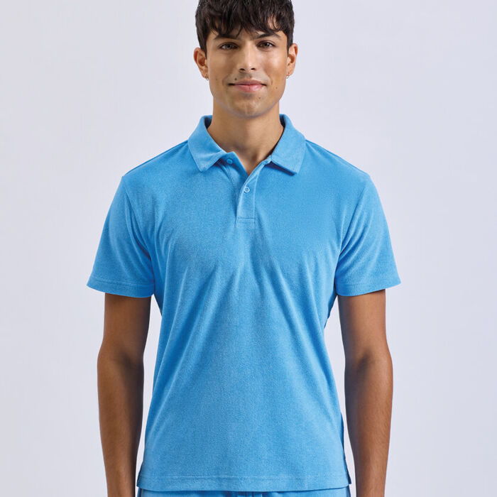 Men’s Terry polo Thumbnail