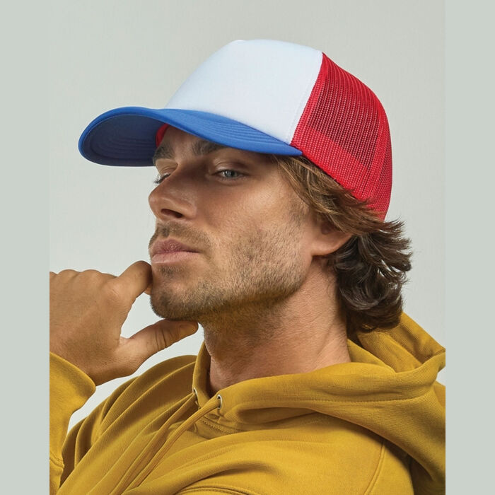 Rapper 5 Panel Trucker Cap Adult Thumbnail