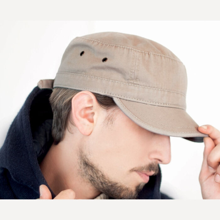Urban Military Cap Chino Cotton Adult Thumbnail