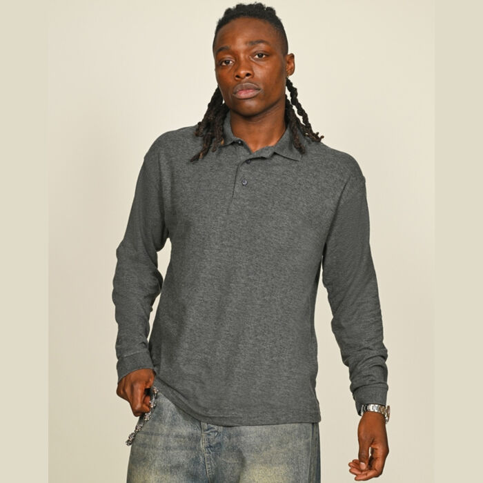 Classic Ringspun 190 Regular Fit L/S Polo Adult Thumbnail