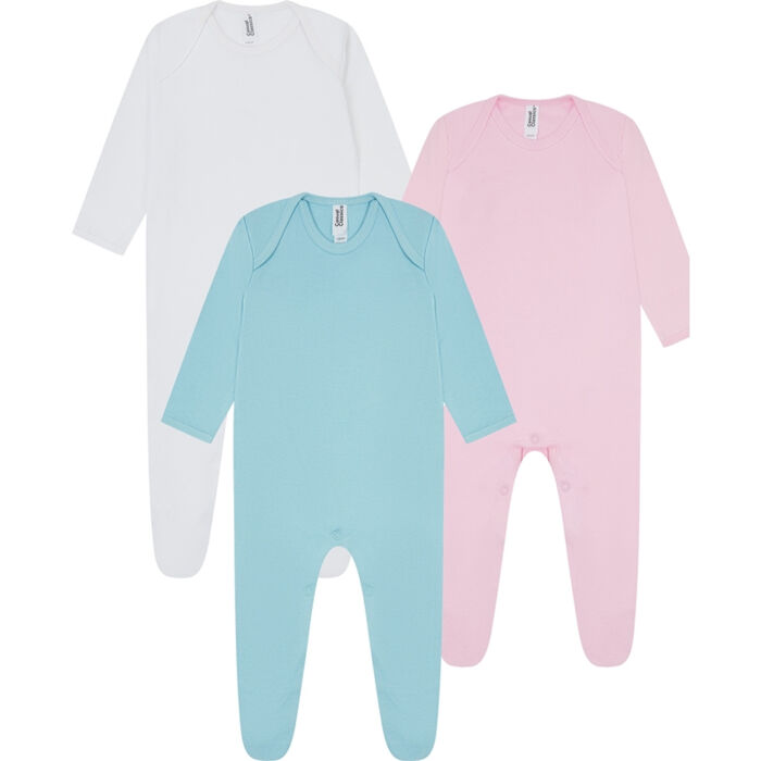 Combed Interlock 180 Romper Suit Baby Thumbnail