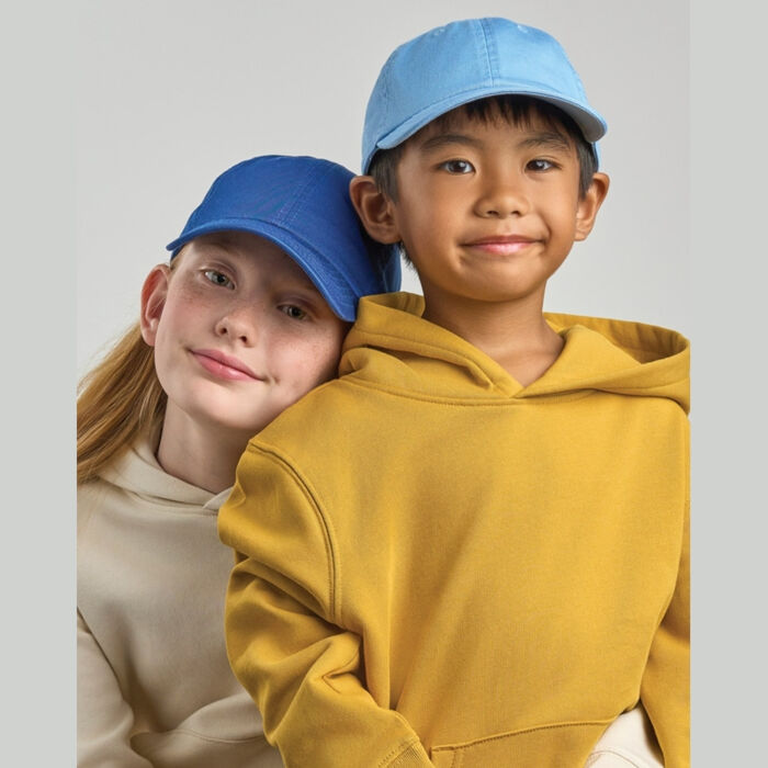 Fraser Organic Cotton Unstructured 6 Panel Cap Kids Thumbnail