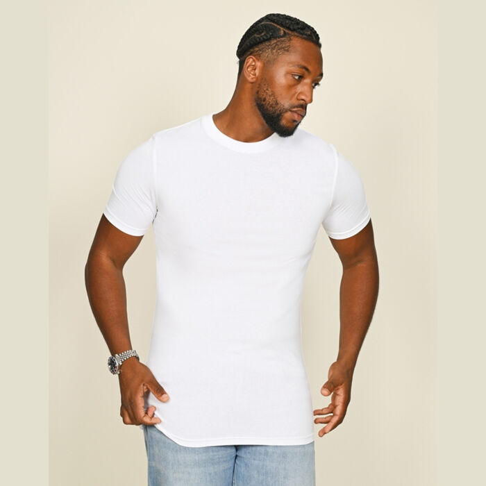 Classic Combed 150 Muscle Fit Tee Tall Adult Thumbnail
