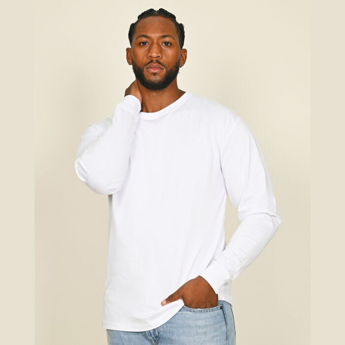 Supreme Organic Combed 220 Regular Fit L/S Tee Adult Thumbnail