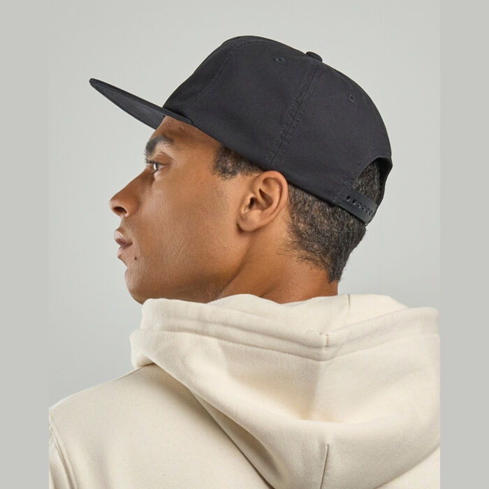 Cruz Unstructured Snapback 5 Panel Sustainable Cap Adult Thumbnail