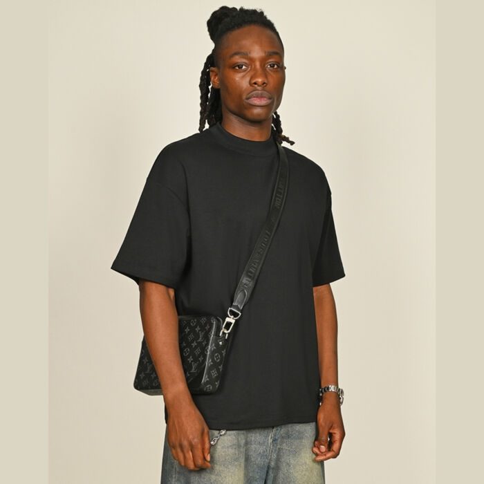 Premium Combed Interlock 240 Oversize Fit Extended Neck Tee Adult Thumbnail