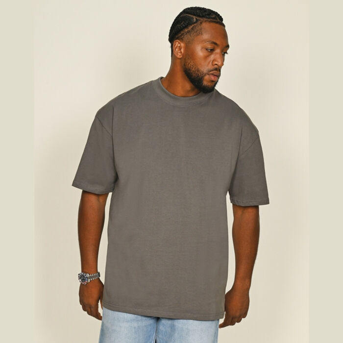 Premium Combed 220 Oversize Fit Extended Neck Tee Tall Adult Thumbnail