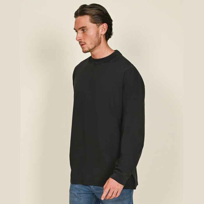 Core Combed 180 Acid Oversize Fit Extended Neck L/S Tee Tall Adult Thumbnail