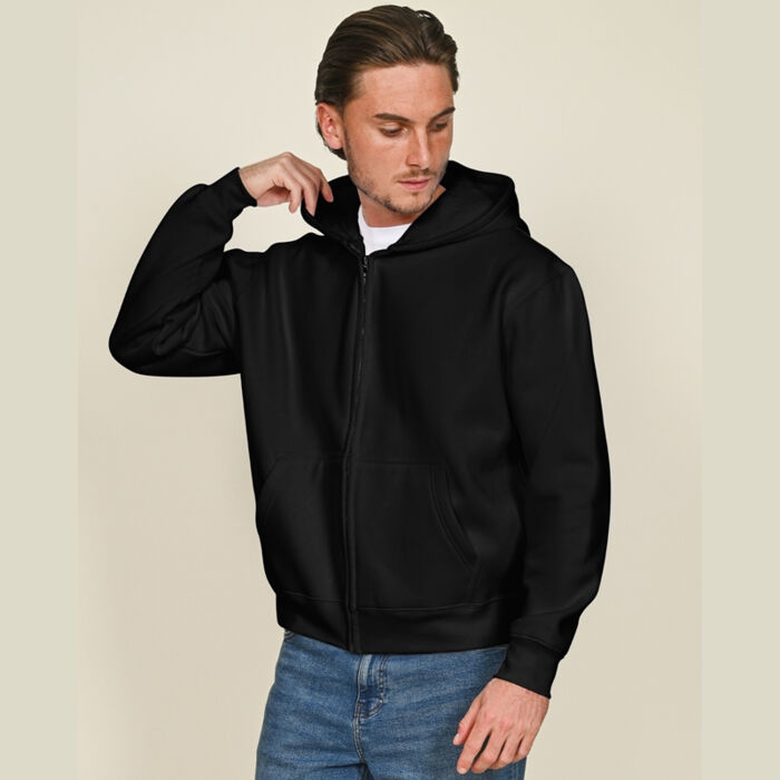 Core Combed 280 Boxy Oversize Fit Zip Hood Adult Thumbnail