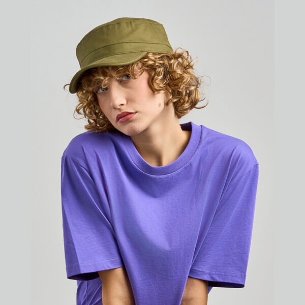 Tank S 1 Panel Unstructured Curved Visor Organic Military Cap Adult Thumbnail