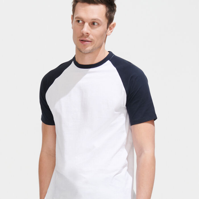 SOL'S Funky Contrast Baseball T-Shirt Thumbnail