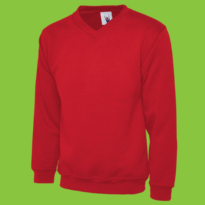 Childrens Classic V-Neck Sweatshirt Thumbnail