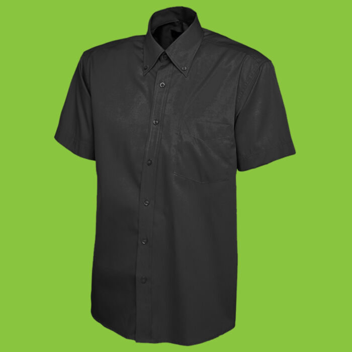 Mens Pinpoint Oxford Half Sleeve Shirt Thumbnail