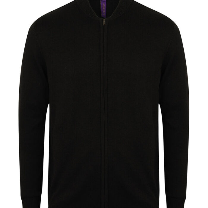 Unisex zip-through cardigan Thumbnail