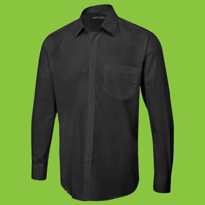 Men's Long Sleeve Poplin Shirt Thumbnail