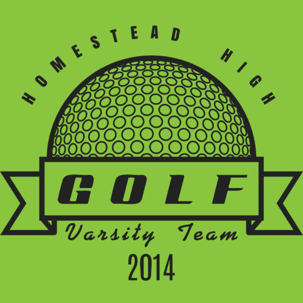 Golf Template DNT001 BW Thumbnail