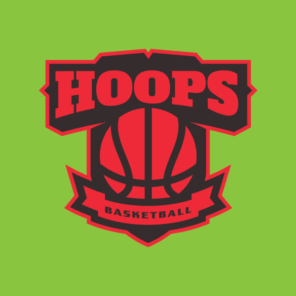 Hoops Basketball logo template  Thumbnail