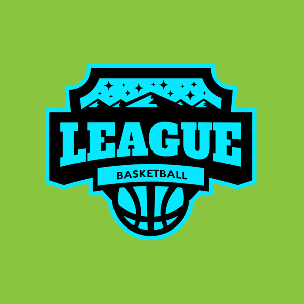 League Basketball logo template Thumbnail