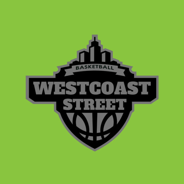 Westcoast Street Basketball League logo template Thumbnail