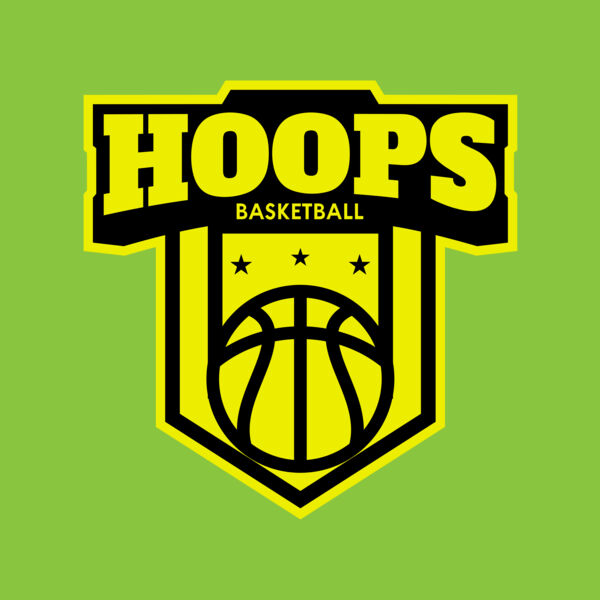 Hoops Basketball logo template 04 Thumbnail