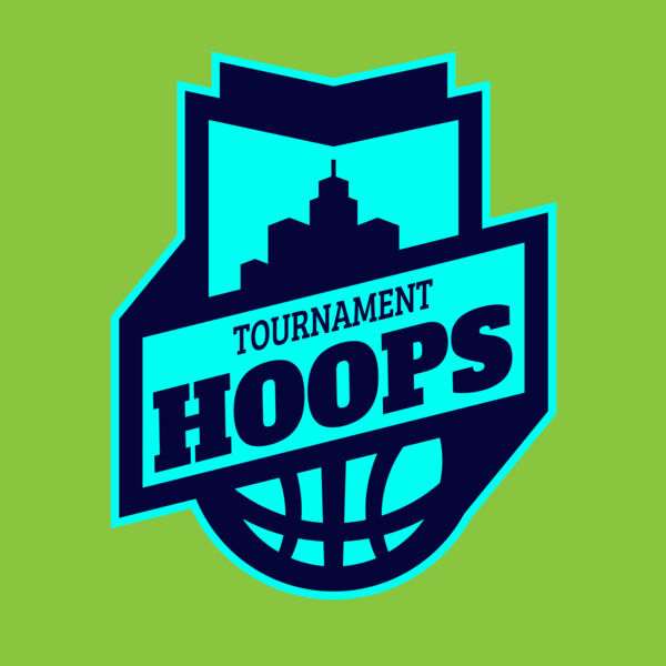Hoops Tournament Basketball logo template Thumbnail
