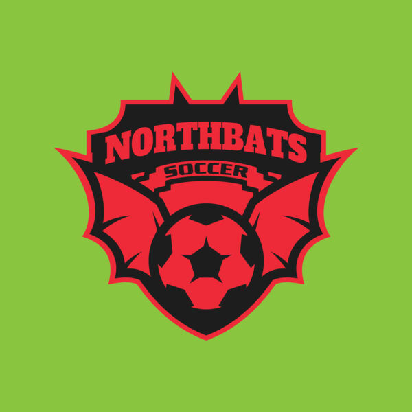 North bats Tournament Soccer logo template Thumbnail