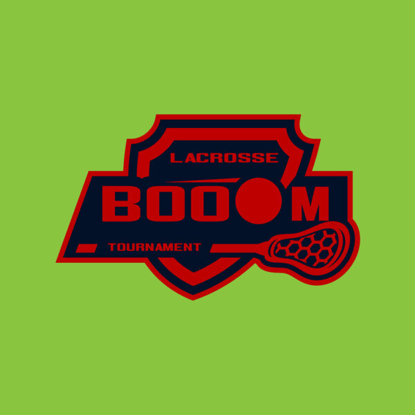 Boom Tournament Lacrosse Logo Template Thumbnail