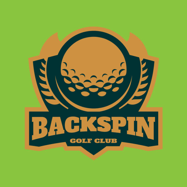 Backspin Golf club logo template Thumbnail