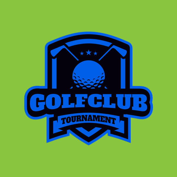 Golf Club Tournament logo template 03 Thumbnail