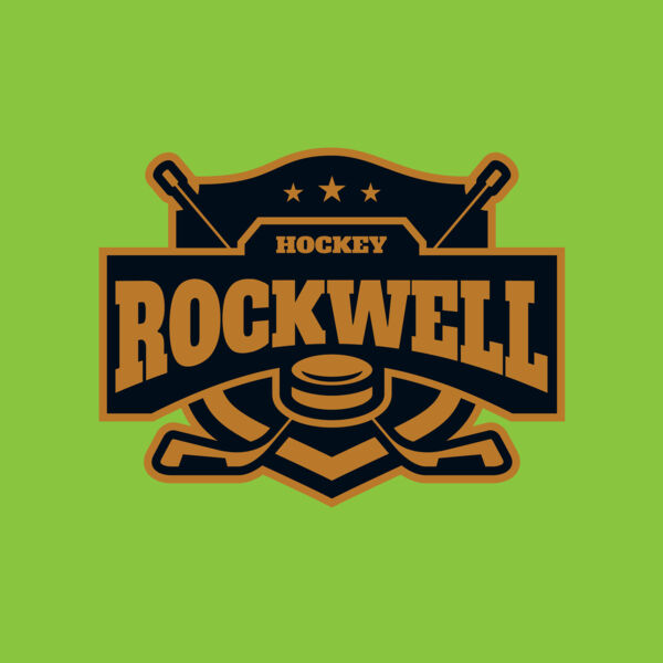 Rockwell Hockey logo template Thumbnail