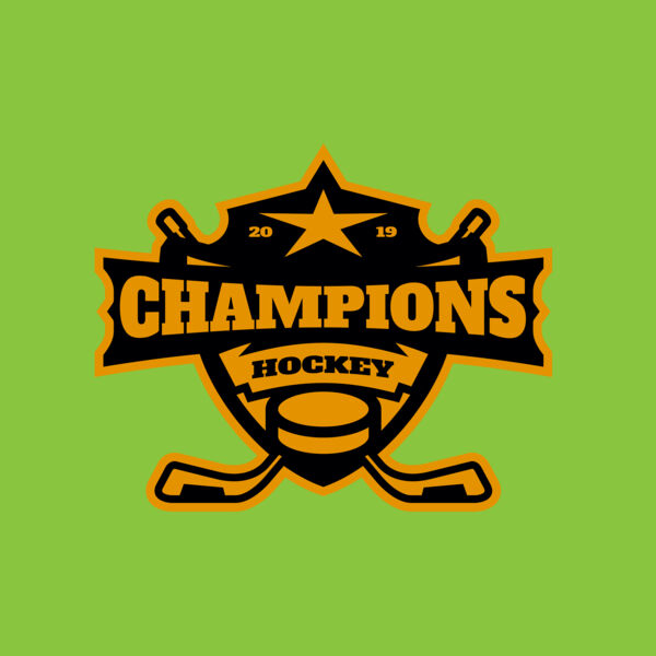 Champions Hockey logo template 02 Thumbnail