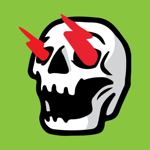 Elements Skull logo template Thumbnail