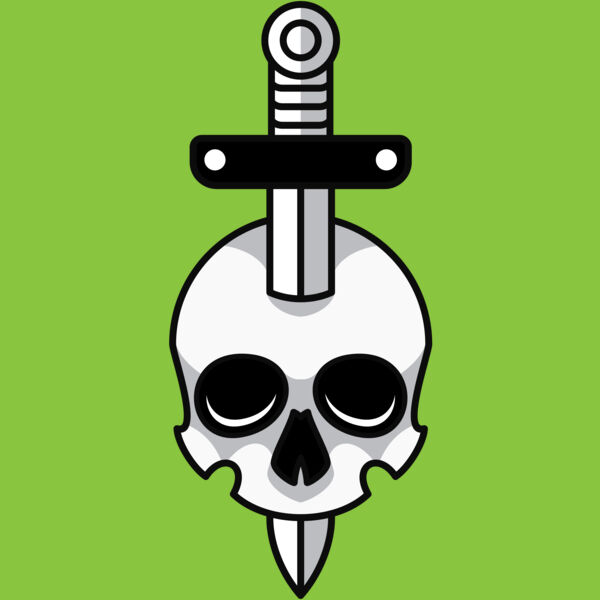 Elements Skull logo template 07 Thumbnail