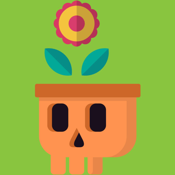 Elements Skull logo template 08 Thumbnail