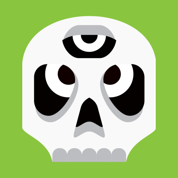 Elements Skulls logo template 18 Thumbnail