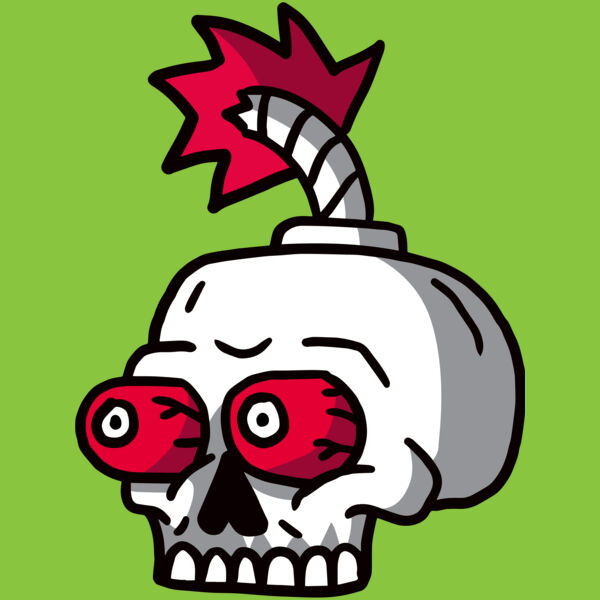 Elements Skulls logo template 85 Thumbnail