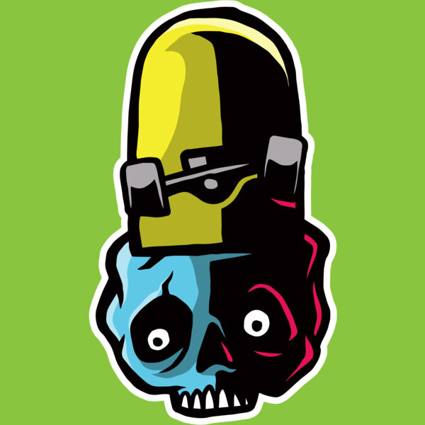 Elements Skulls logo template 105 Thumbnail