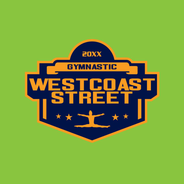 West Coast Street Gymnastic logo template 02 Thumbnail