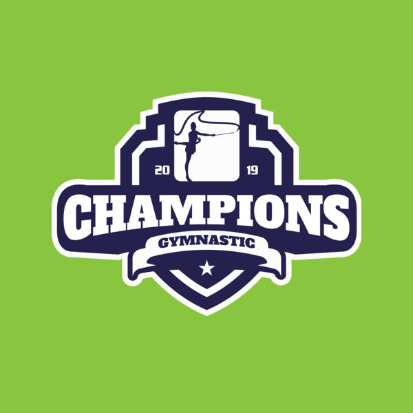 Champions Gymnastic logo template 02 Thumbnail